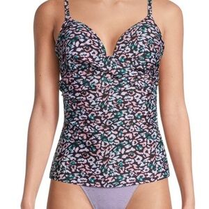 Nicole‎ Miller Tankini Top Swimsuit. Size Small.